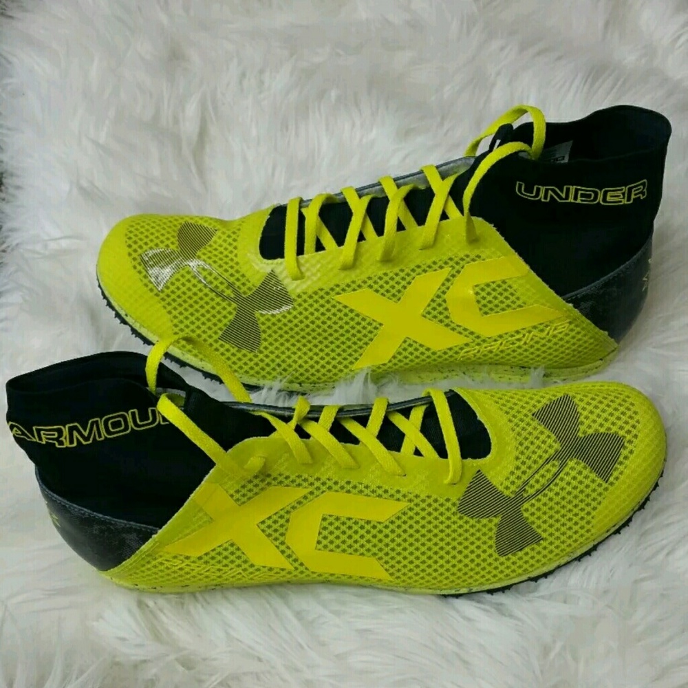 Men's Size 13 under Armour XC Racing cleats - Picture 1 of 1